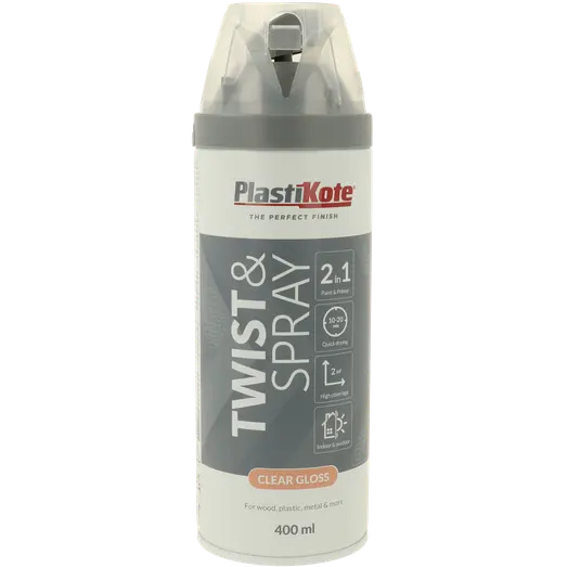 Plasti-Kote twist klarlak blank