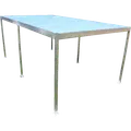 Elmholm enkelt carport 5382x3180 mm i galvaniseret stål