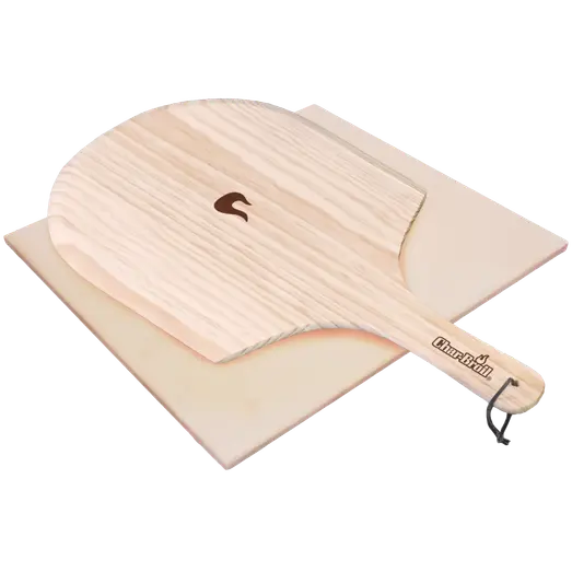 Char-Broil pizzasten 40×35 cm med spade