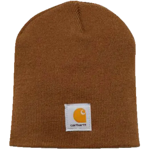 Carhartt hue acrylic knit hat - Brown