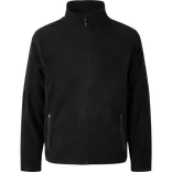 ID herre mikrofleece cardigan sort