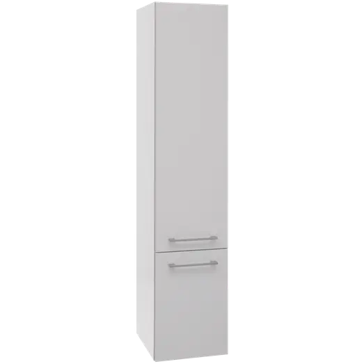 Milobad højskab Lena 147 cm hvid højglans