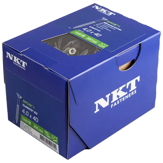 NKT Spun+ Climate-G3 universalskrue 4,0 UH TX20