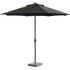 Marienlyst parasol Ø3m m/tilt sort
