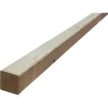 Tømmer høvlede stolper trykimprægneret 70x70 mm