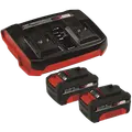 Einhell Power-X-Change starterkit 2x18V/4,0A og twin oplader