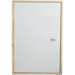 Dolle ClickFIX® 56WH skunklem hvidmalet udv. karm i 60x60 cm