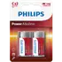 Philips Power Alkaline LR14 2-blister batteri