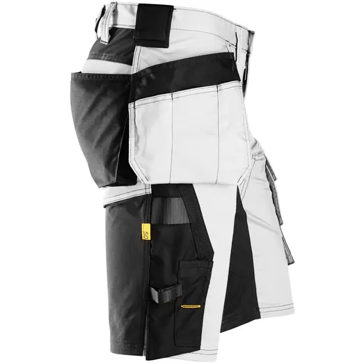 Snickers Workwear shorts hvid/sort