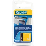 Rapid Nr. 13, fintrådshæfteklammer 6 mm, 1600 stk.