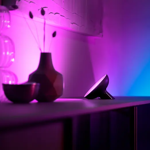 Philips Hue Bloom bordlampe LED sort