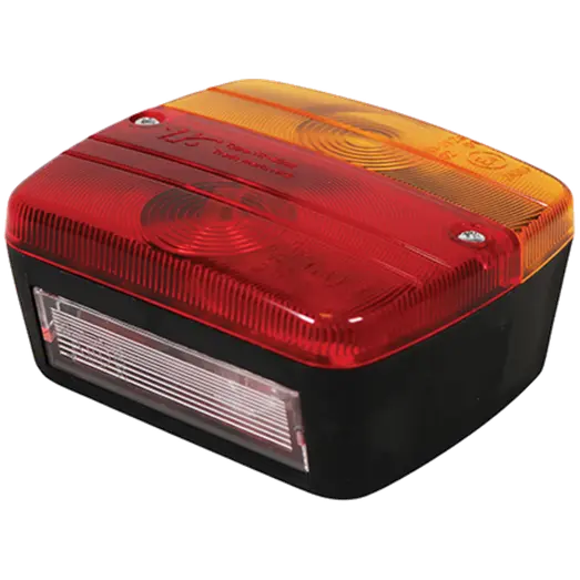 Baglygte m/4 funktioner