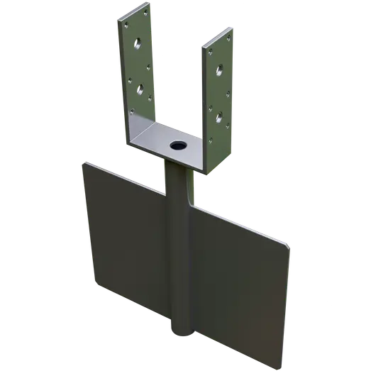 GroundPlug® Twister stolpebeslag M16/0230