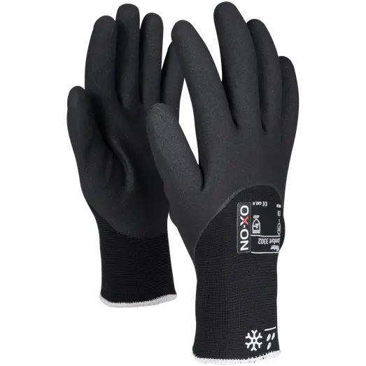 OX-ON Winter Comfort 3302 vinterhandske sort