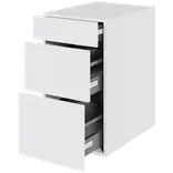 Multi-Living underskab m/3 skuffer hvid