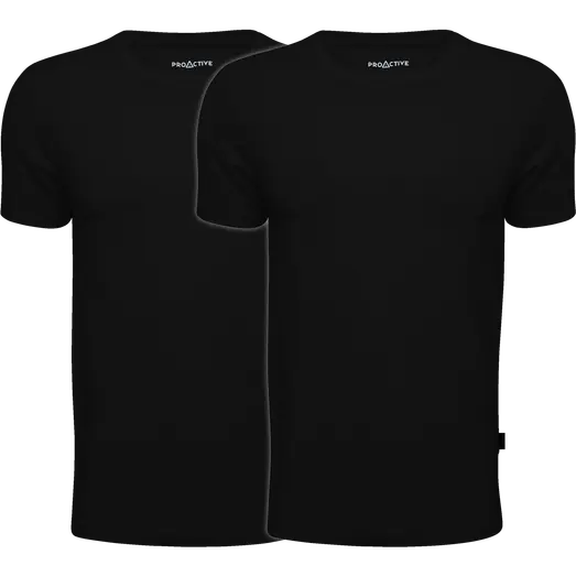 Proactive T-shirt 2-pack sort