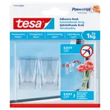 Tesa® klæbekrog t/ transparente overflader og glas (1 kg) - 2-pk