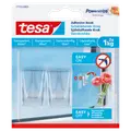 Tesa® klæbekrog t/ transparente overflader og glas (1 kg) - 2-pk