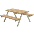 Plus Alpha Junior Bord/Bænkesæt 118 cm ThermoWood®