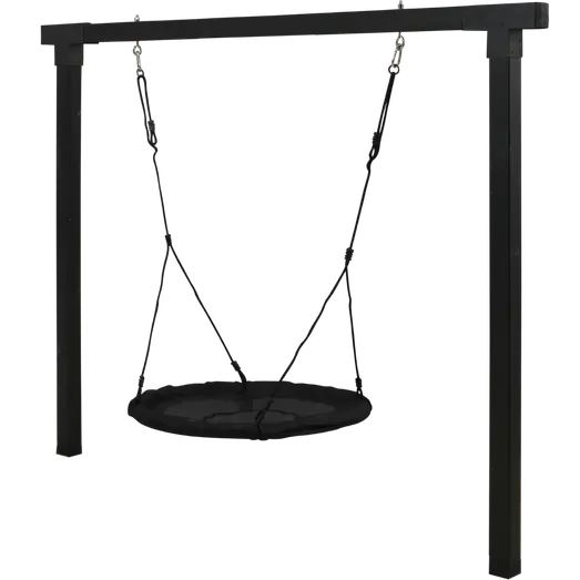 PLUS Cubic gyngestativ m/redegynge sort m/sorte beslag