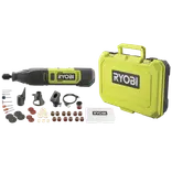 Ryobi RRT12-120BA3 multiværktøj 12V m/3 forsatser og 35 tilbehørsdele