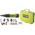 Ryobi RRT12-120BA3 multiværktøj 12V m/3 forsatser og 35 tilbehørsdele