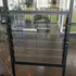 Halls jalousivindue QUBE sort inkl. hærdet glas