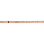 Bagmursoverligger 11 cm 12-stens blødstrøgne sten