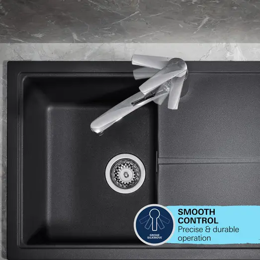 Grohe start ETG køkkenarmatur lav krom
