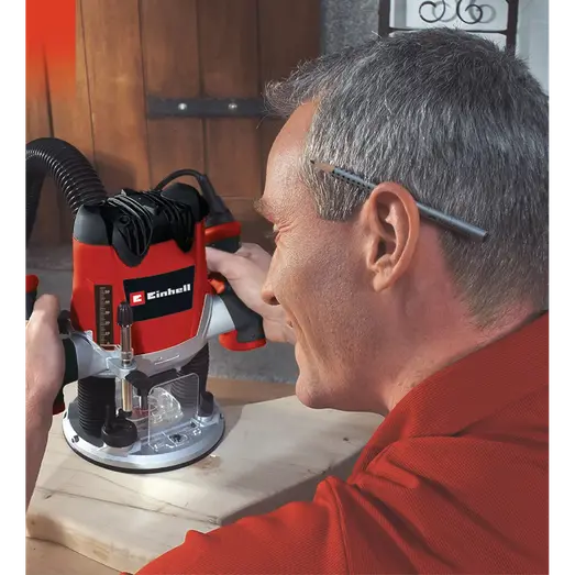 Einhell TE-RO 1255 E overfræser 6 og 8 mm. 230V/1200W