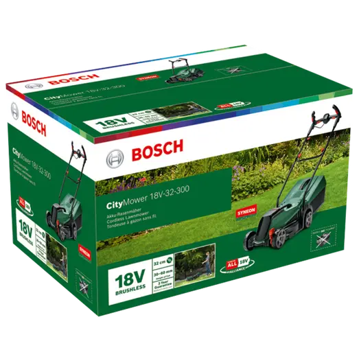 Bosch CityMower 18V plæneklipper solo