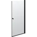 Scanbad brusedør 89x200 cm mat sort
