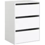 Verona skuffeindsats m/3 skuffer hvid