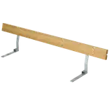 Plus Ryglæn til Bord/Bænkesæt 177 cm ThermoWood®
