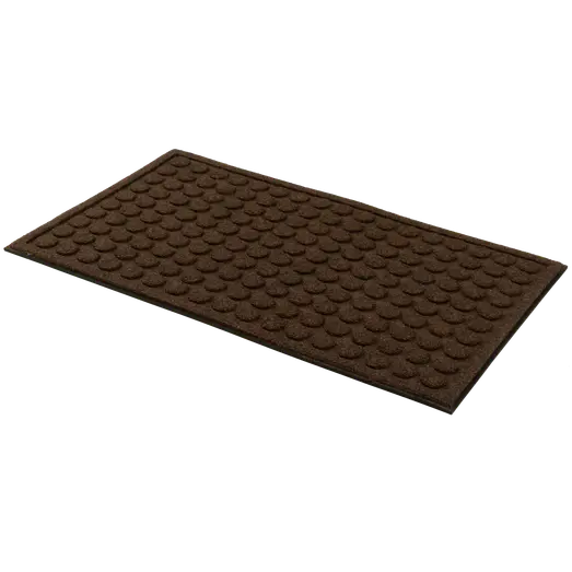 Clean Carpet dørmåtte ECO Redonda 45x75 cm brun