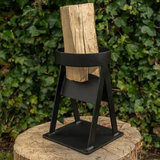 Aduro Brændekløver stål sort 21x21x30 cm 4,9 kg