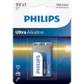 Philips Ultra alkaline 6LR61 batteri 1 stk.