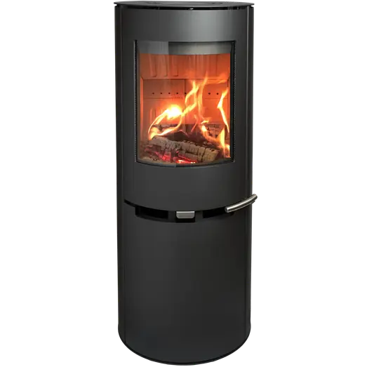 Aduro 9.8 brændeovn m. hævet brændkammer og Aduro-tronic