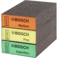 Bosch expert slibesvampesæt 69x97x26 mm M/F/SF 3 stk.