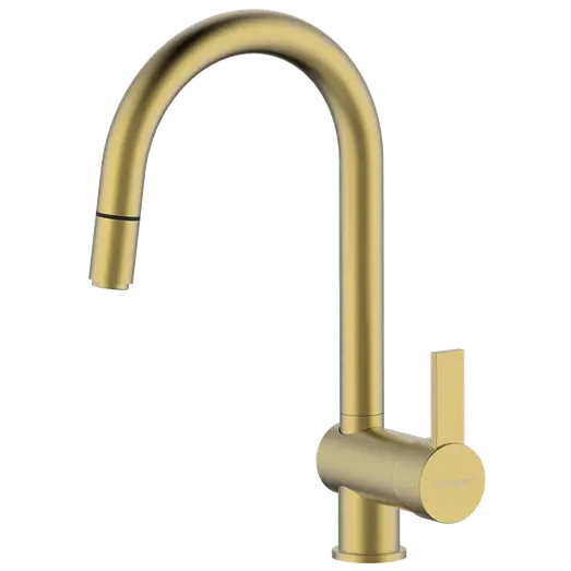 GEYSER® Max Flex køkkenarmatur mat guld