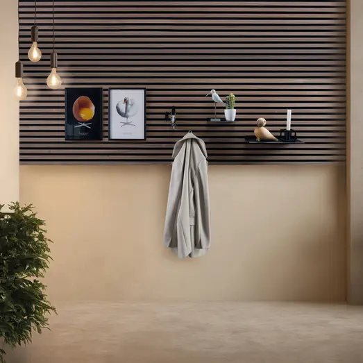 FibroTech hylde til akustikpanel sort