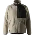 Snickers 8016 fiberpelsjakke lys sand/sort