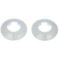 Roset 1" 35 mm hvid
