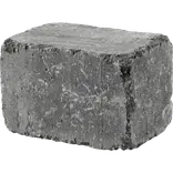 IBF Holmegaardsten kantblok m. lige kant, 14x21x14 cm, antracit
