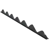 Swisspearl plastudhængsklods B5 u/ventilation 910x30 mm