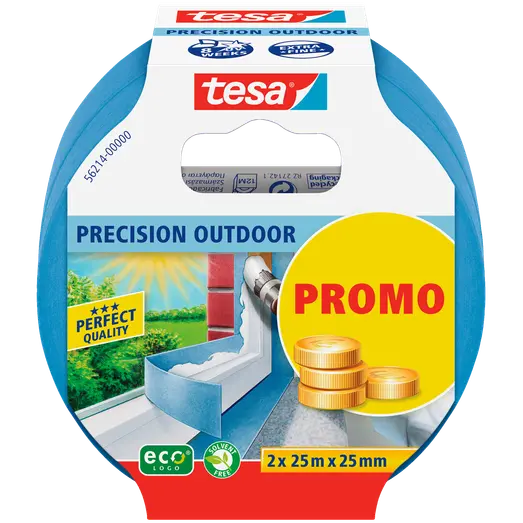 Tesa® Malertape Precision Outdoor 2 x 25 m x 25 mm