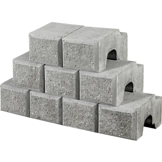 IBF Danblokke Ekskusiv , 25x34x17 cm, grå