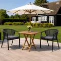 Fur parasol Ø3 m taupe