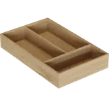 Scanbad skuffeindsats 20x5,4x32,1 cm eg