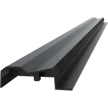 Swisspearl tagrumsventilation B9 mørkegrå 550x410 mm 15/50°